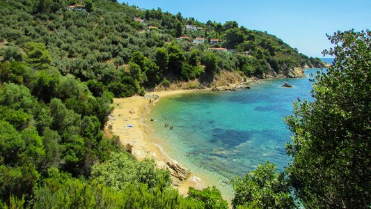 Beach island greek