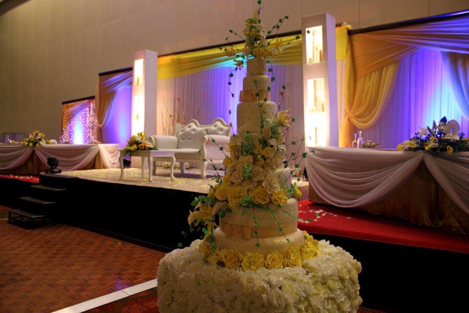 Event decor floral royal