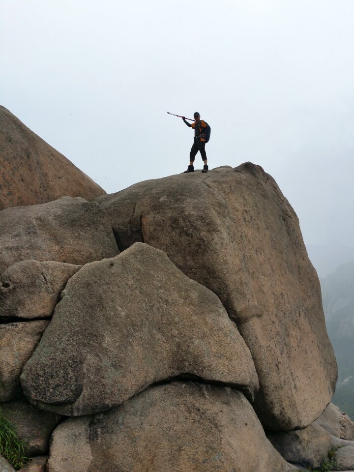 Rock hiking top