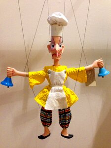 Marionette brown chef photo