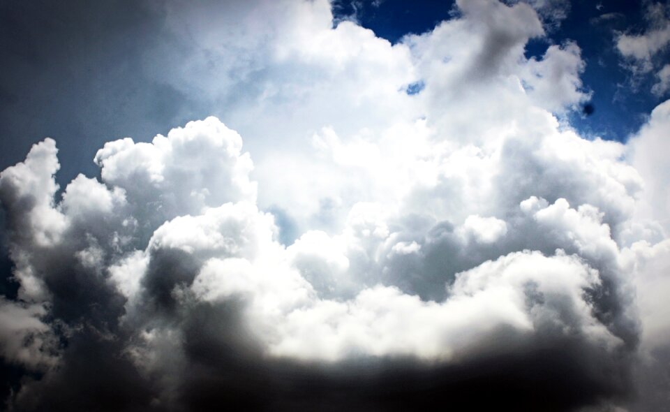 Background white heaven