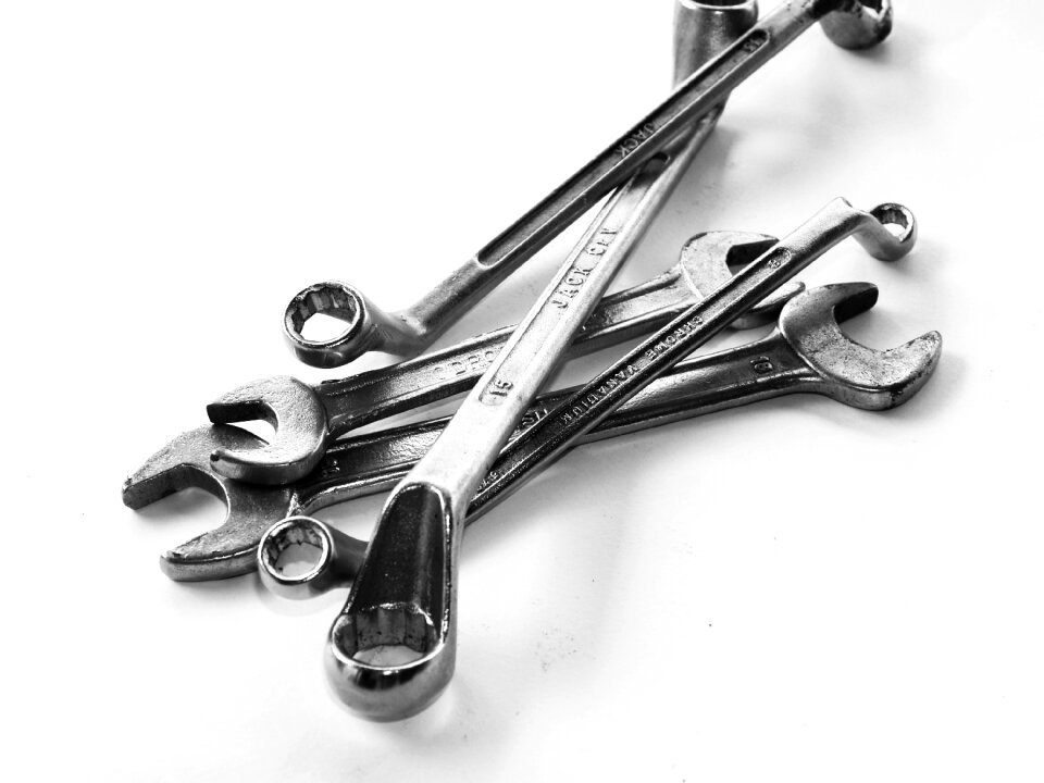 Hand white repairman