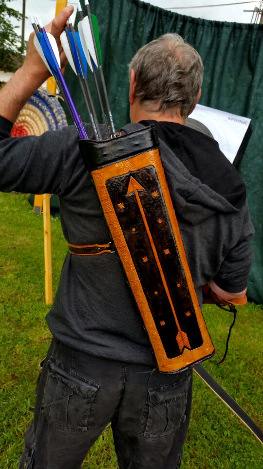 Handmade darts holster