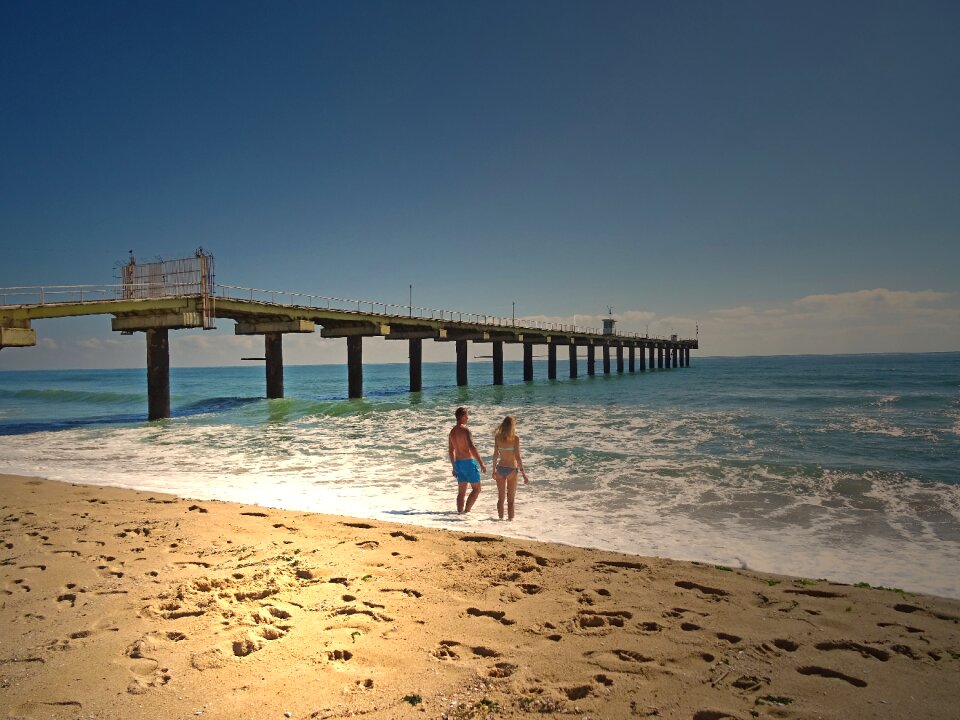 Beach vacation beach couple