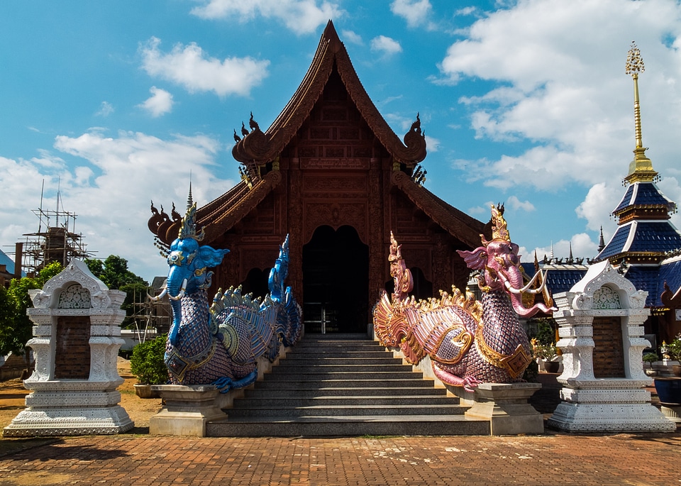 Temple complex temple north thailand