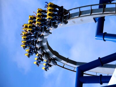 Park amusement coaster photo