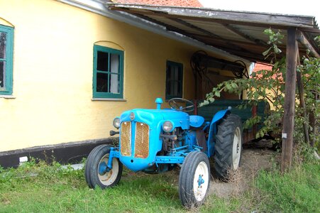Ferguson scrapped tractor the landscape