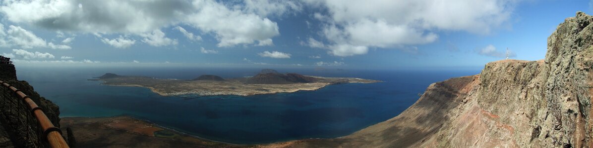 Mirador del rio canary islands spain photo