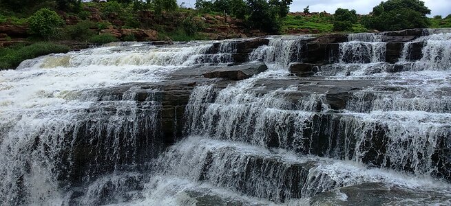 Water fall markandeya river