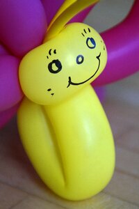 Clown butterfly balloon knot