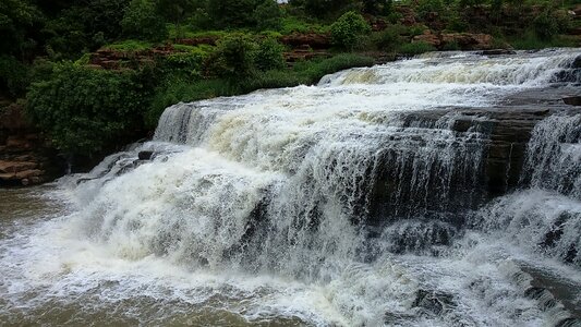 Water fall markandeya river