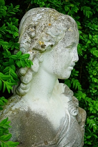 Woman sculpture face