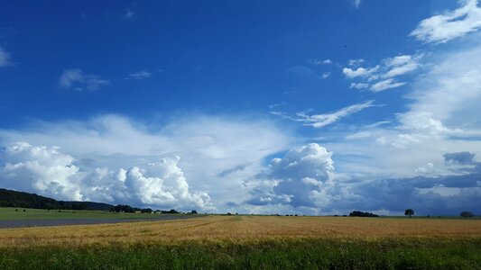 Sun sky blue photo