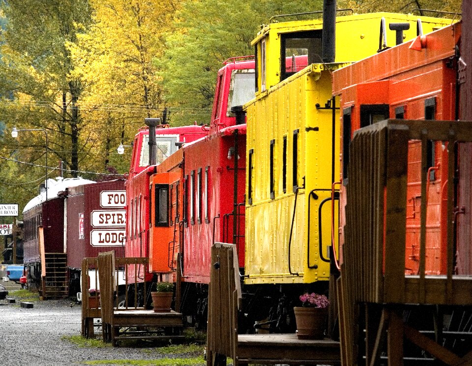 Rail vintage fall