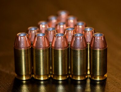 Brass cartridges caliber photo