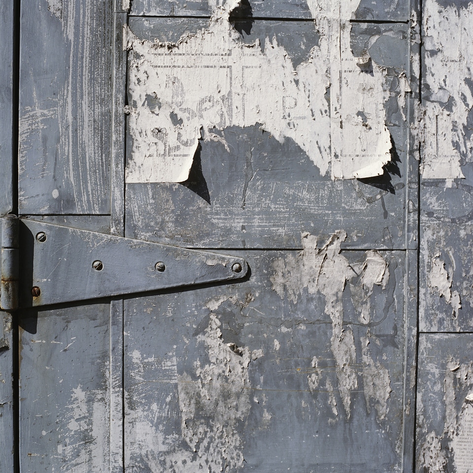 Entrance antique wood