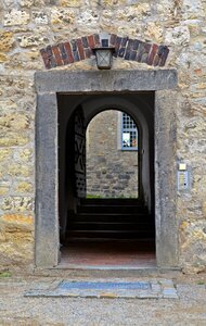 Old door house entrance old photo