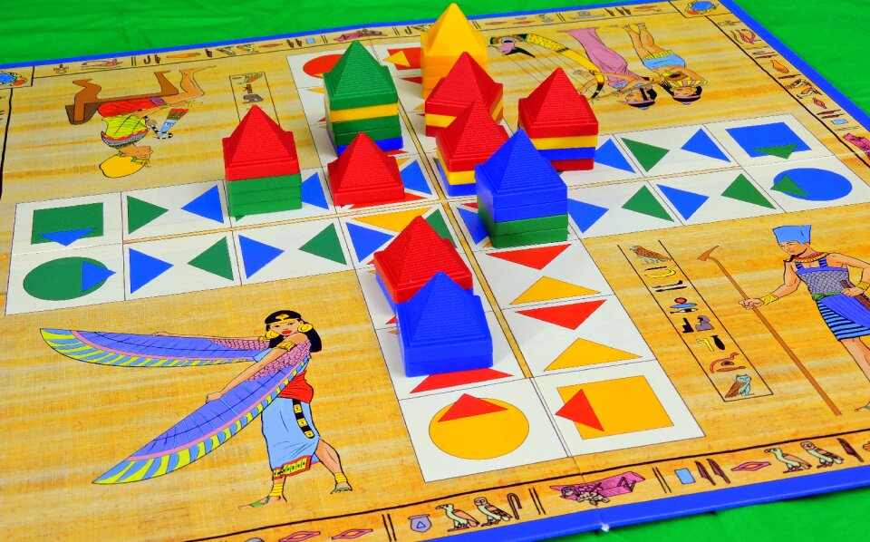Board game pastime buildings