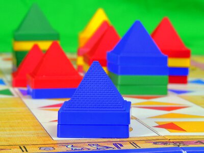 Board game pastime buildings