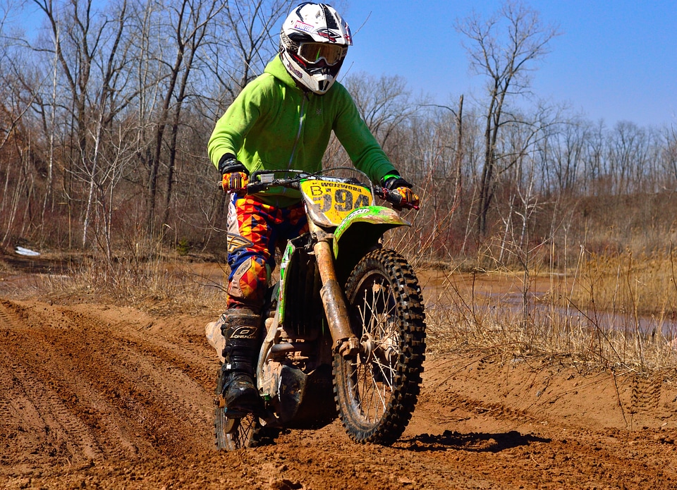 Motorcycle vehicle action