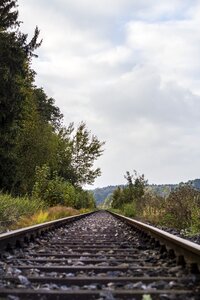Rails gleise railway photo