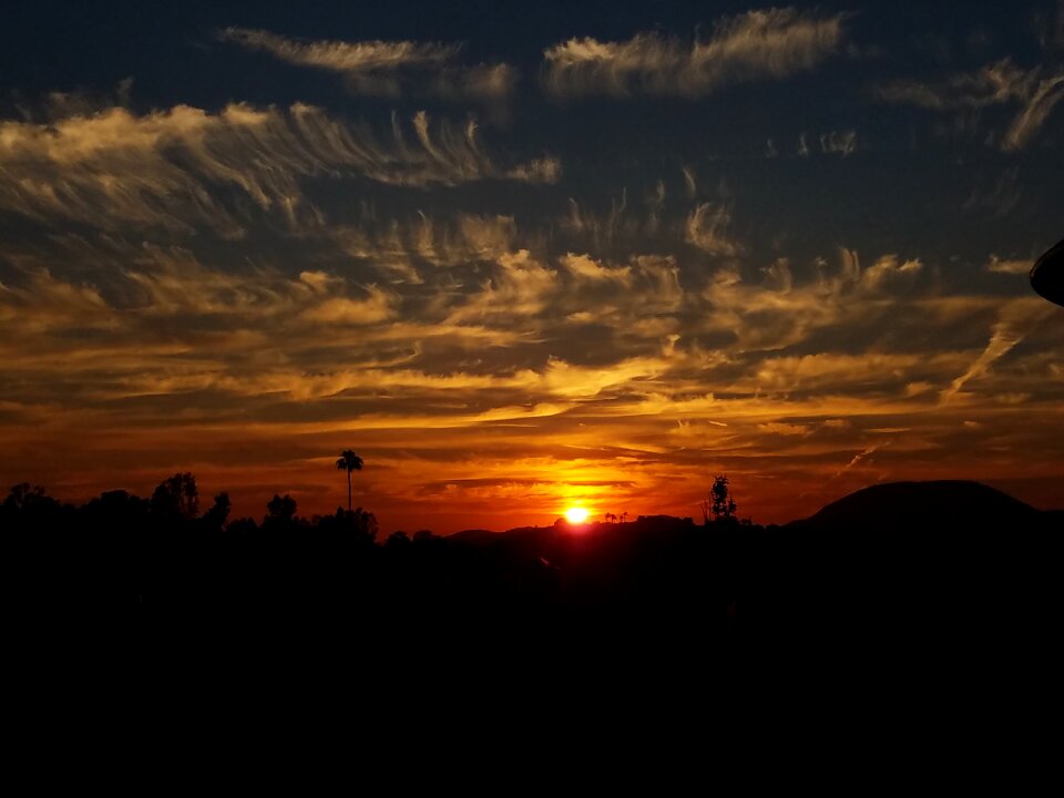 Nature landscape sky