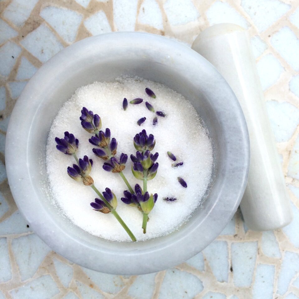 Lavender sugar zucker lavender zucker