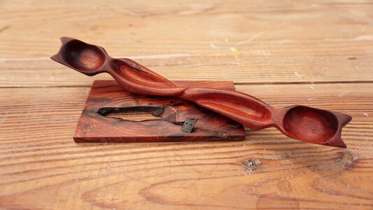 Spoon woodworker cat spoon