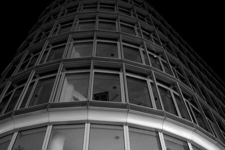Skyscraper office building glass