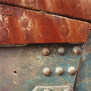 Steel plate aged