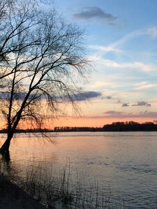 Water abendstimmung landscape