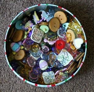 Colorful craft handicraft