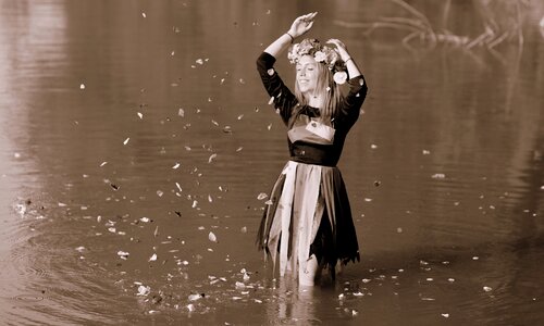Water petals joy