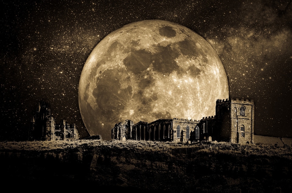 Desolation dramatic castle