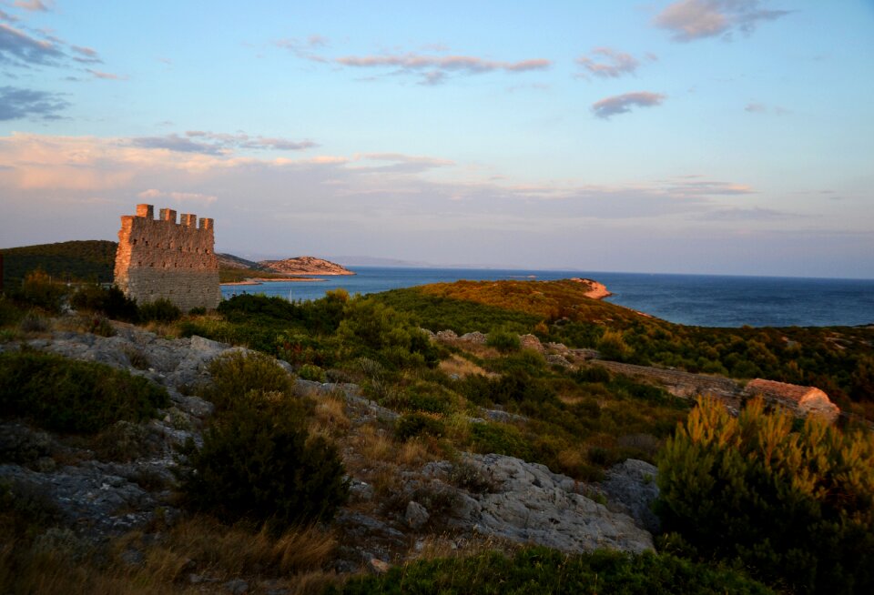 Byzantine fortress gradina ruin
