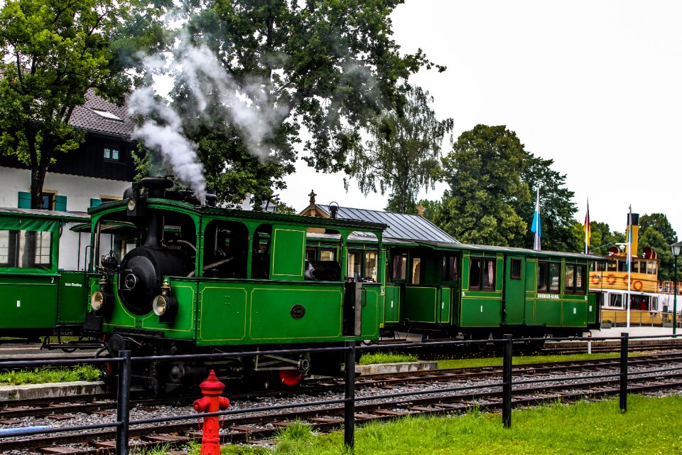 Steam locomotive locomotive ties