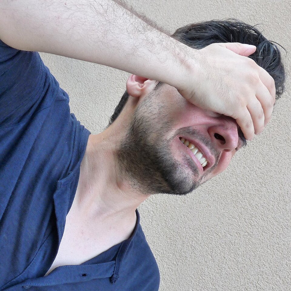 Stress stressed man person