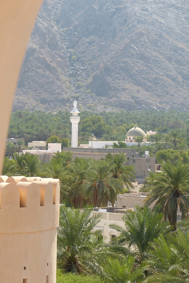 Oman fort mosque
