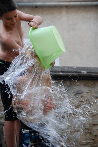 Ice bucket wet costs photo