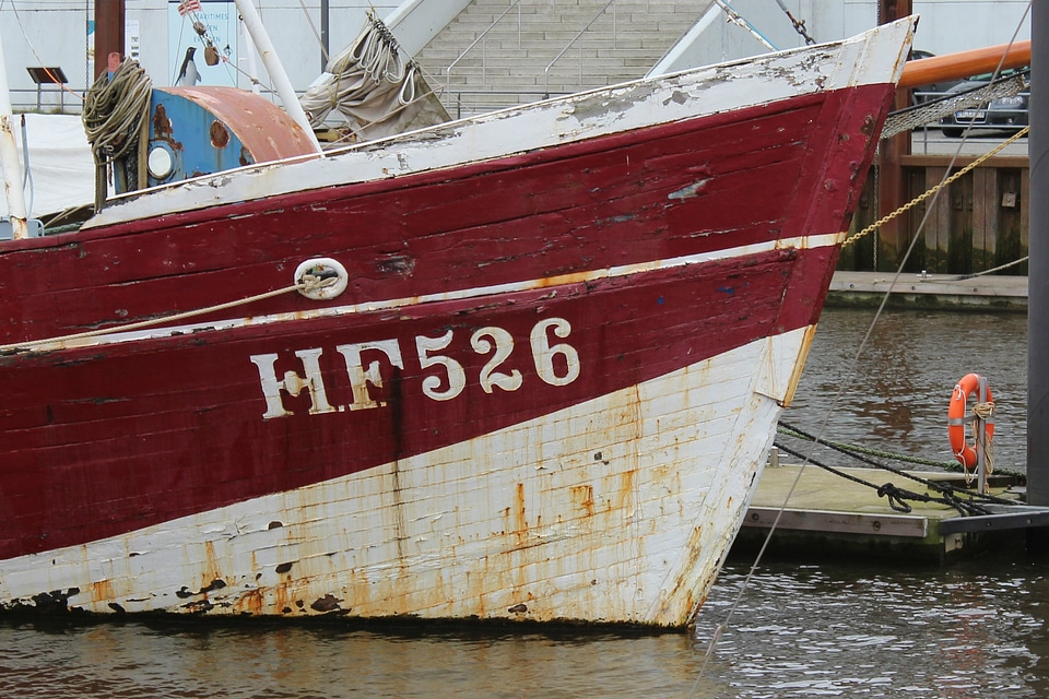 Rust jetty maritime