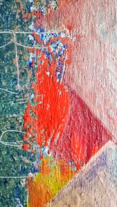 Paint the framework artistic