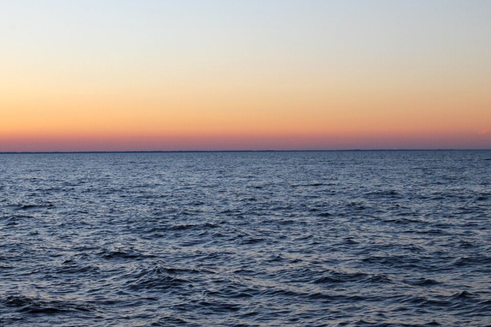 Green bay sunset sky