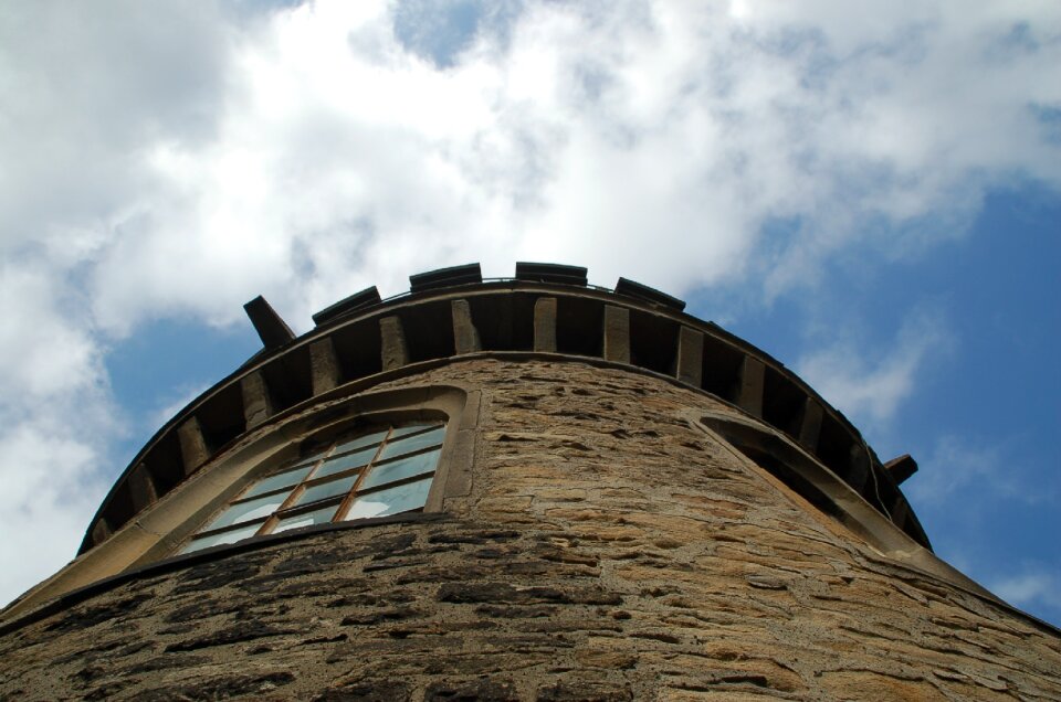 Sky clouds architecture