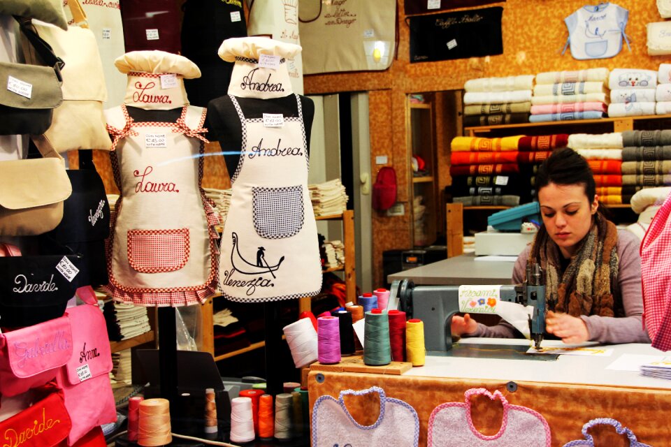 Tailoring craft hand labor