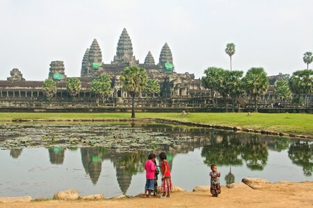 Historically khmer angkor wat
