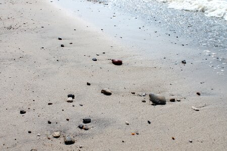 Stone sea water photo