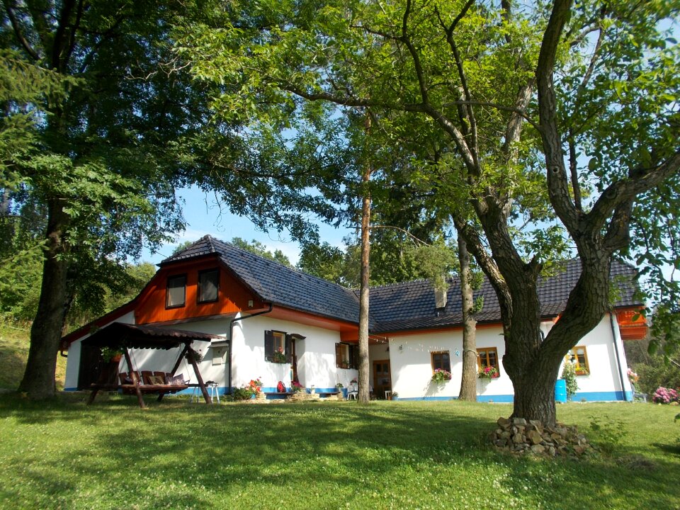 House landscape around