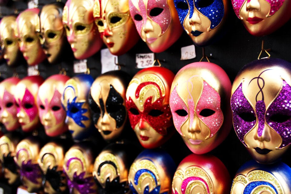 Masks venice carnival