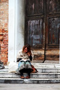 Read stairs study photo