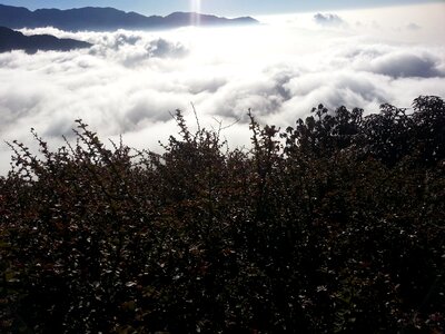 Adventure natural cloud of nepal photo